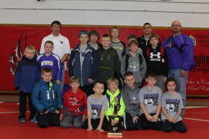 aau wrestlers 2nd in tourney
